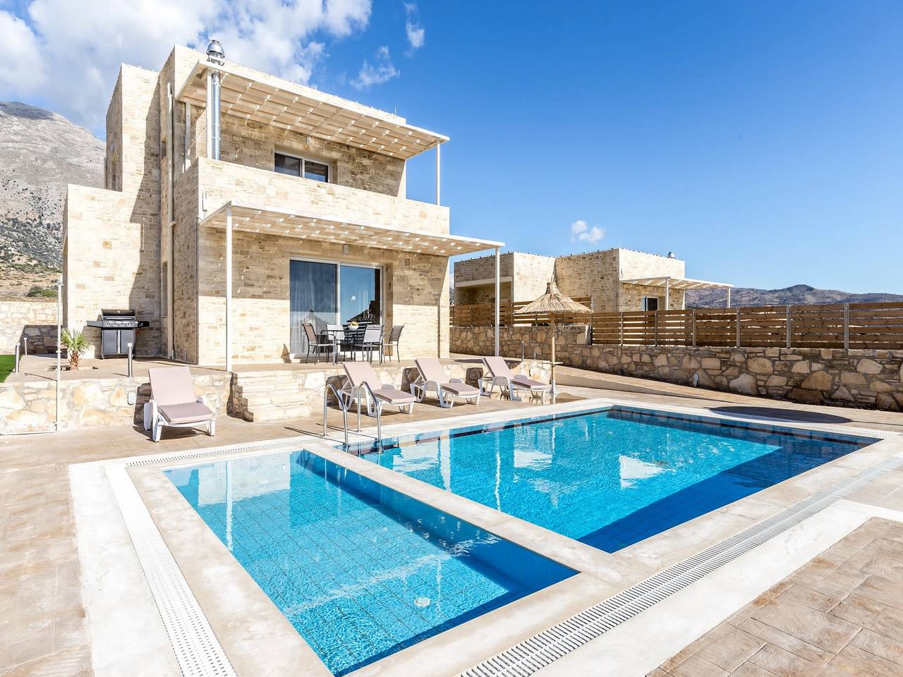 Villa in Triopetra nahe Strände in Triopetra, Rethymno und Umgebung