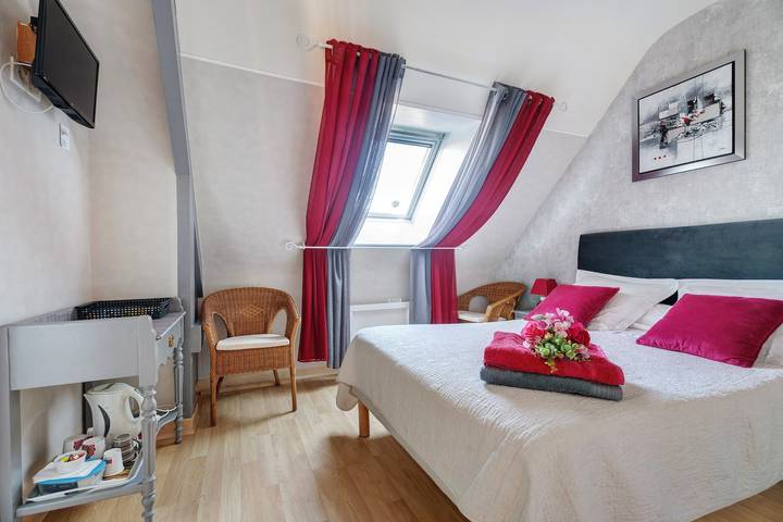 Chambre d’hôte pour 4 personnes, avec jardin à Saint-Méloir-des-Ondes