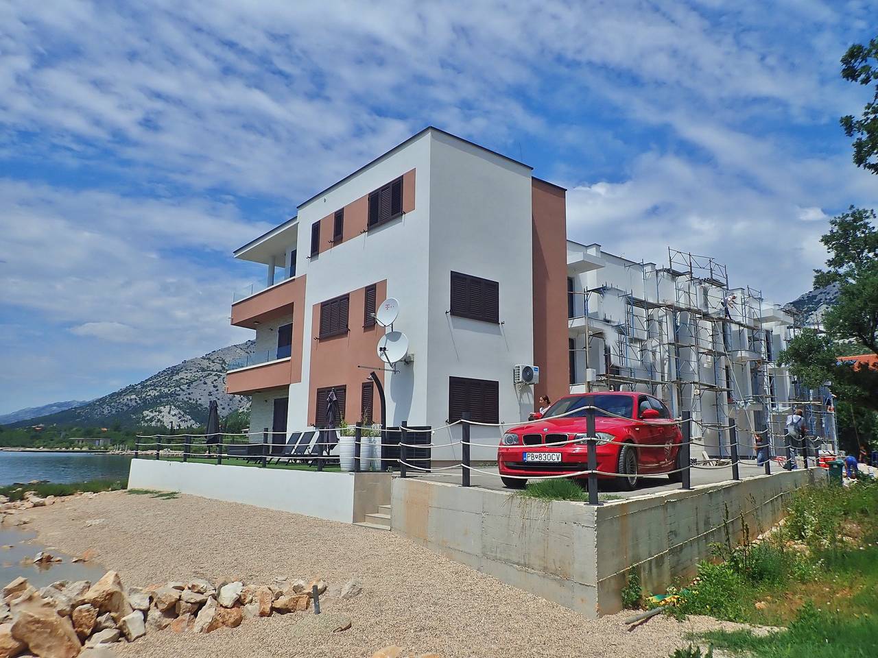 Appartement entier, Appartement de vacances pour 5 personnes avec balcon/terrasse in Starigrad, Région de Zadar