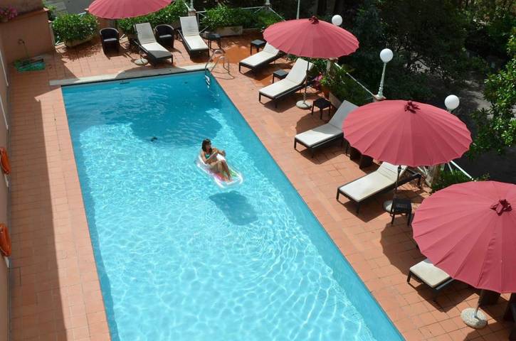 Hotel per 3 persone, con sauna e piscina nonché idromassaggio e giardino - 1