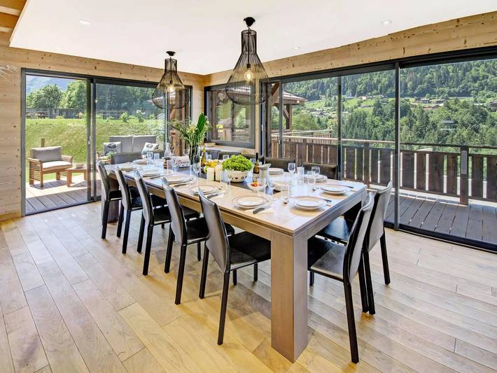 Gîte pour 12 personnes, avec jardin ainsi que balcon et sauna à Montriond - 2