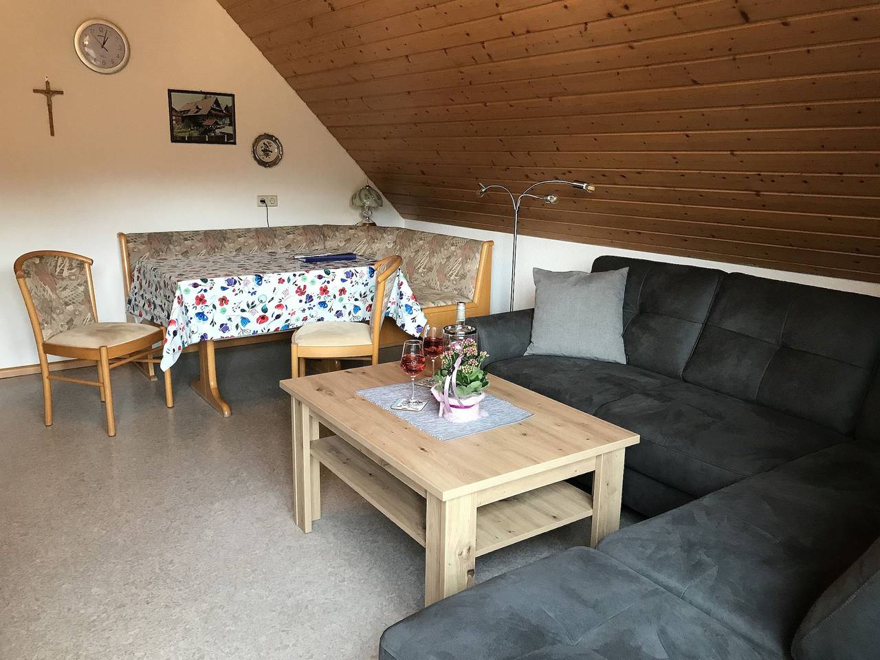 Ganze Wohnung, Ferienwohnung 'Klaus' mit Gemeinschaftsgarten und Wi-Fi in Sasbachwalden, Mittlerer Schwarzwald