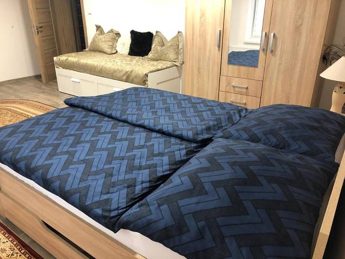 Apartament wakacyjny dla 4 osób, z widok i ogród oraz taras w Mikulov