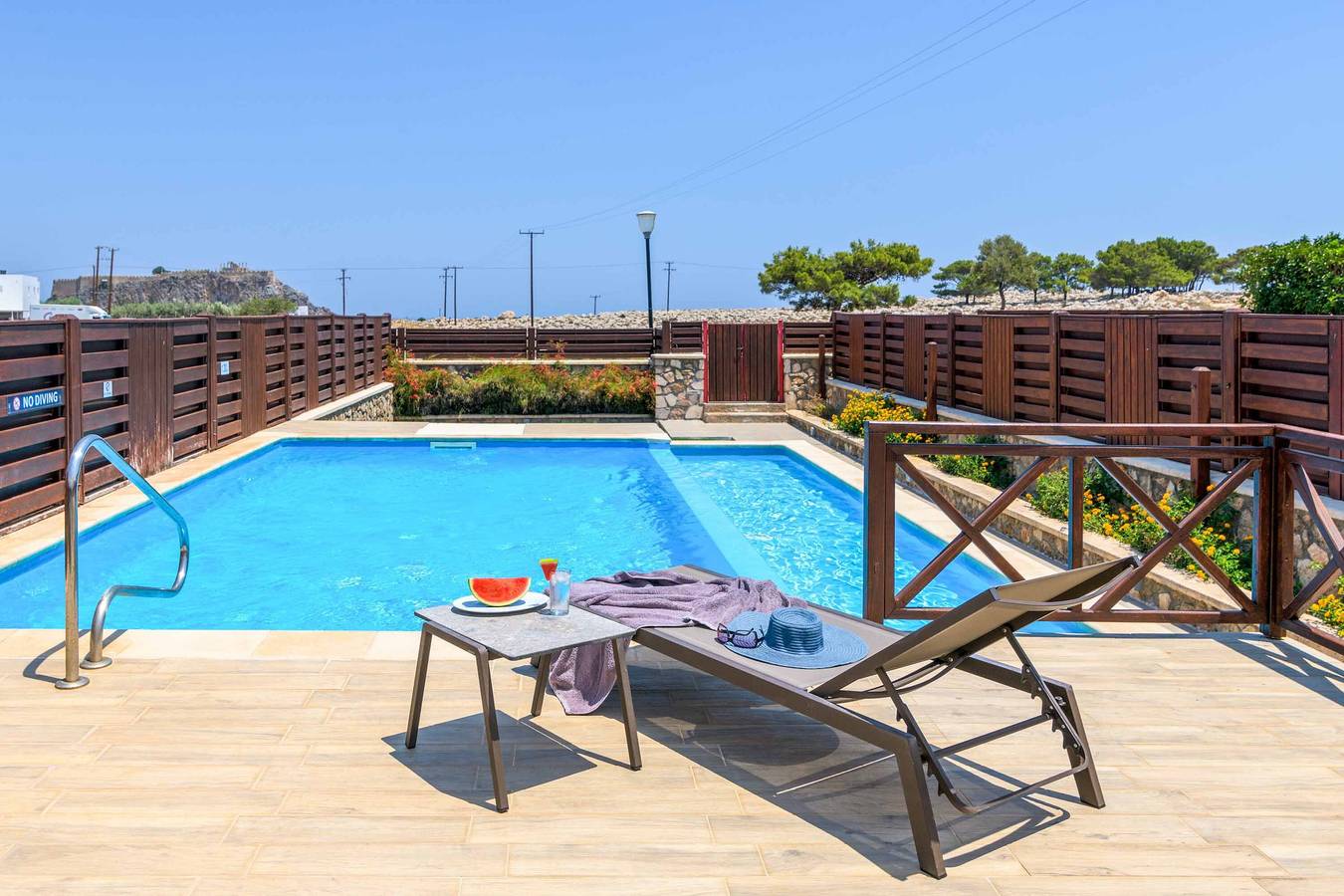 Villa für 4 Personen mit Balkon in Lindos, Rhodos