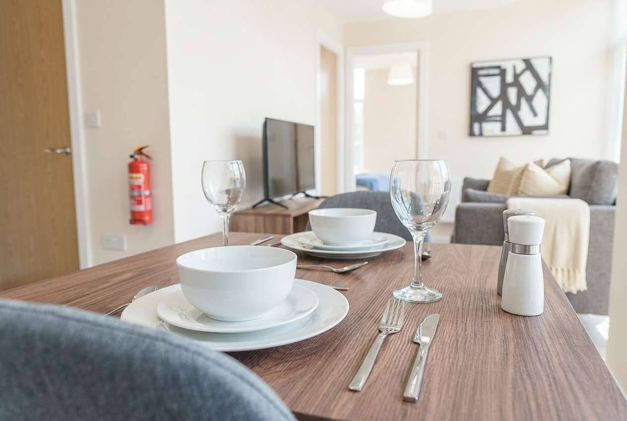 Ganze Wohnung, Manchester & Salford | 1Bed Apartment with Parking in Greater Manchester