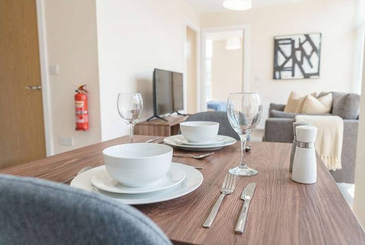 Ganze Wohnung, Manchester & Salford | 1Bed Apartment with Parking in Greater Manchester