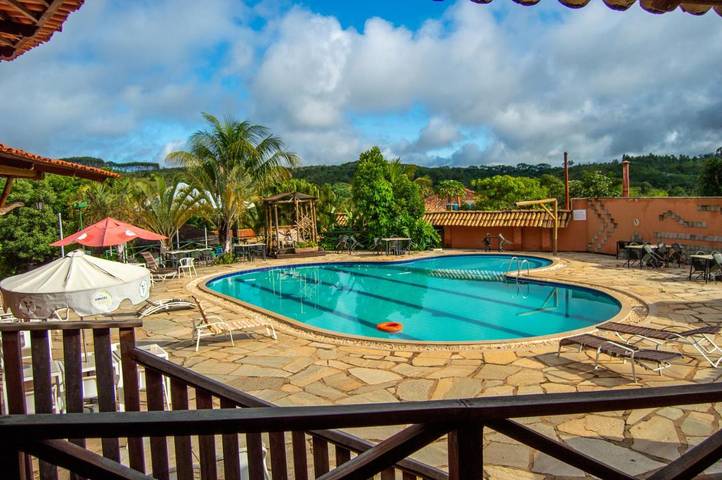 Apartamentos para temporada para 4 pessoas, com piscina e sauna e ainda jardim and vista - 1