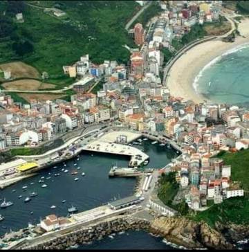 Gîte pour 4 personnes, avec terrasse à Malpica de Bergantiños