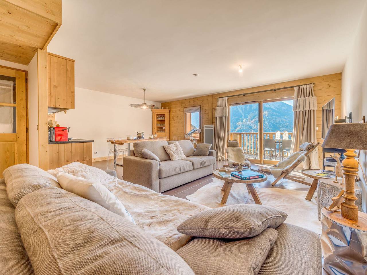 Chalet pour 10 Personnes dans Champagny-en-Vanoise, Parc National de la Vanoise