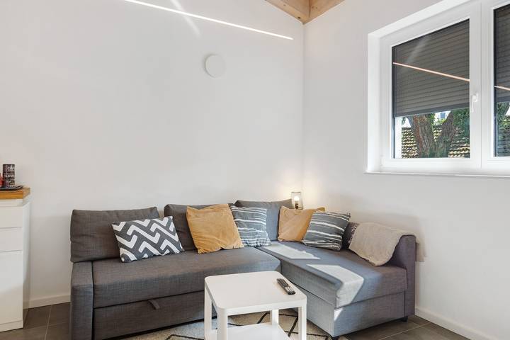 Ganze Wohnung, Premium Ferienwohnung 'Seeglück' mit privater Terrasse in Moos, Untersee