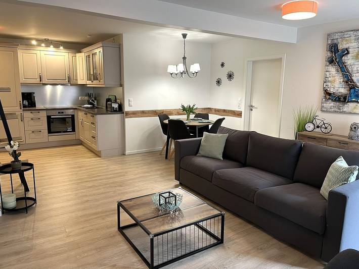Ferienwohnung für 4 Personen, mit Terrasse in Büsum