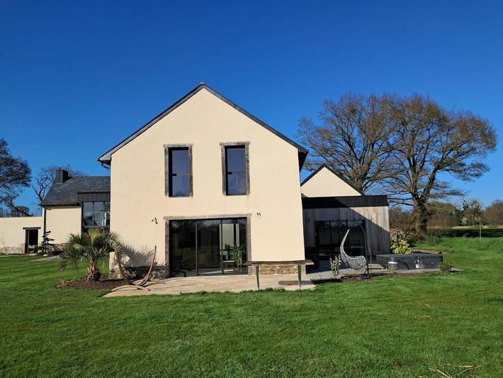 Maison de vacances pour 13 personnes, avec jacuzzi et terrasse, animaux acceptés