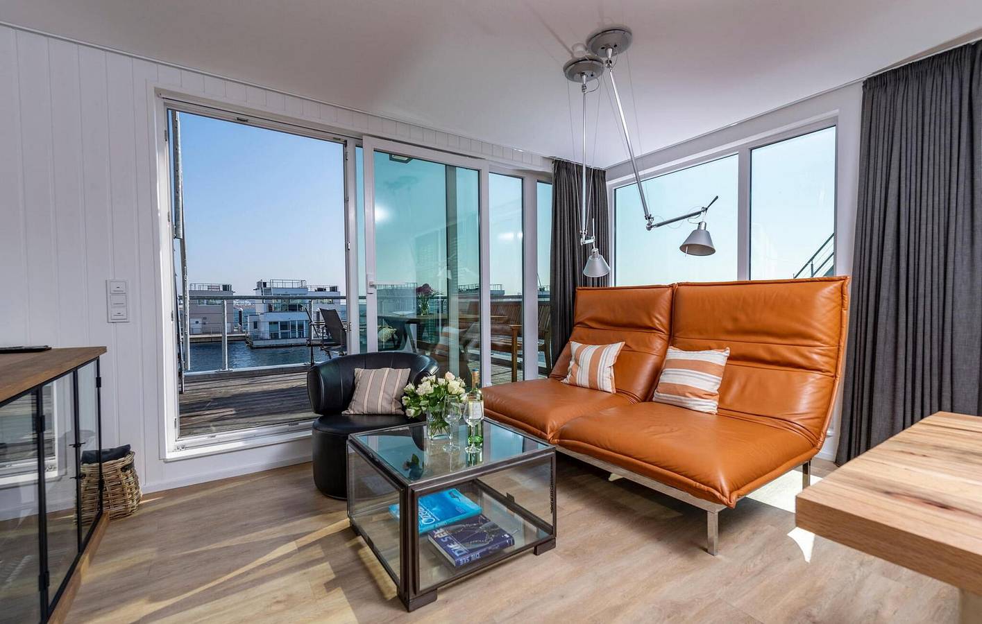 Apartment mit Meerblick, Terrasse, TV und Parkplatz - 900m zum Strand in Olpenitz, Kappeln