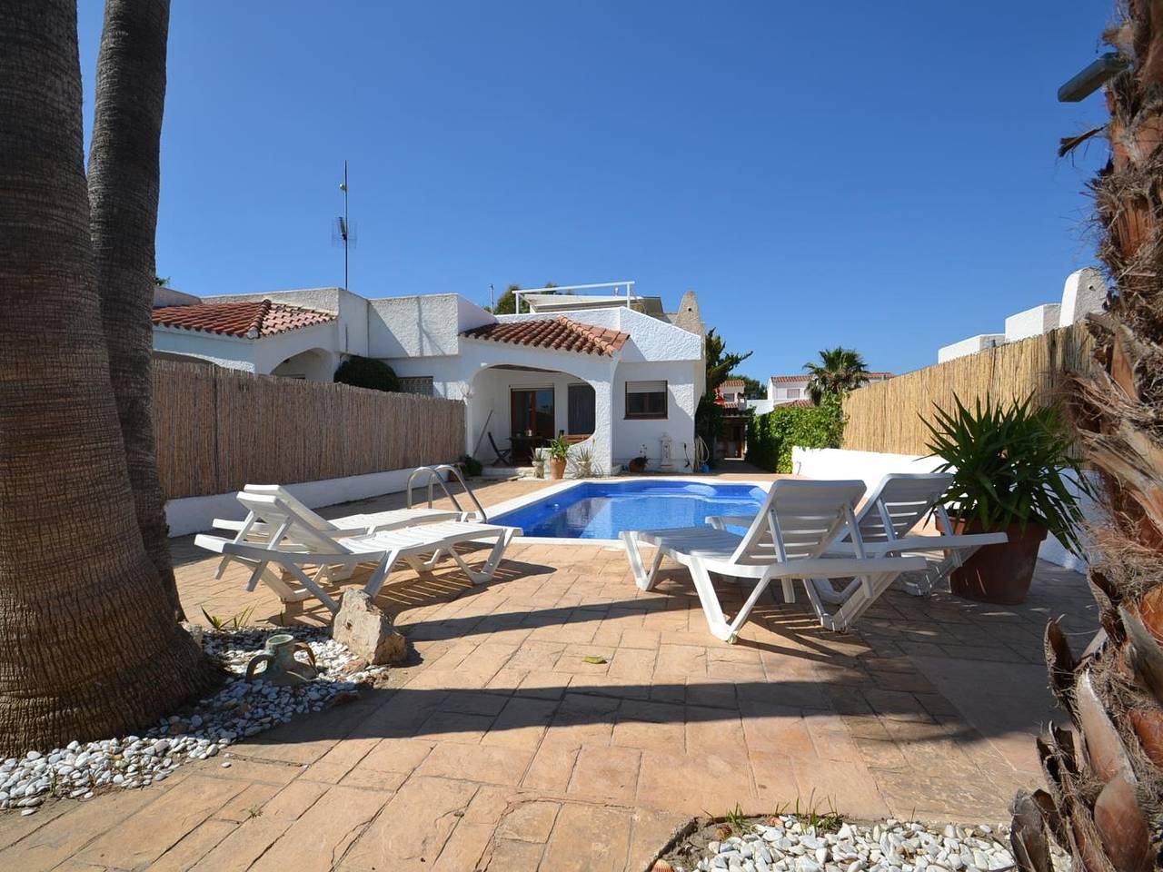 Casa Vista Mar/Les Dunes avec la piscine privée in Platja de Riumar (Deltebre), Riumar