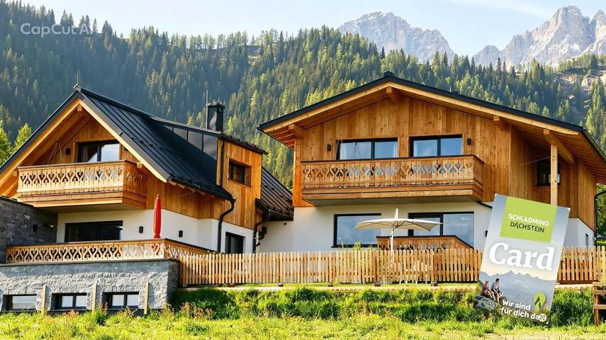 Ferienhaus für 4 Personen, mit Ausblick und Garten sowie Sauna