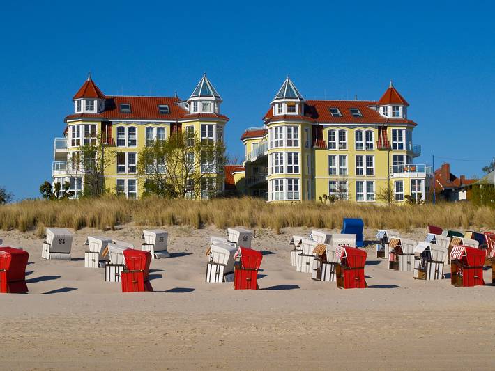 Ferienwohnung für 4 Personen, mit Balkon und Seeblick in Bansin - 2