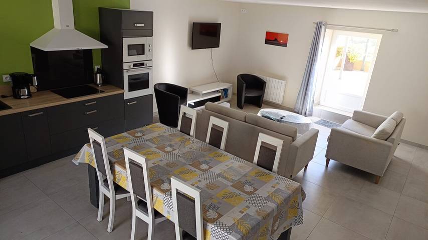 Maison de vacances pour 8 personnes, avec Jardin