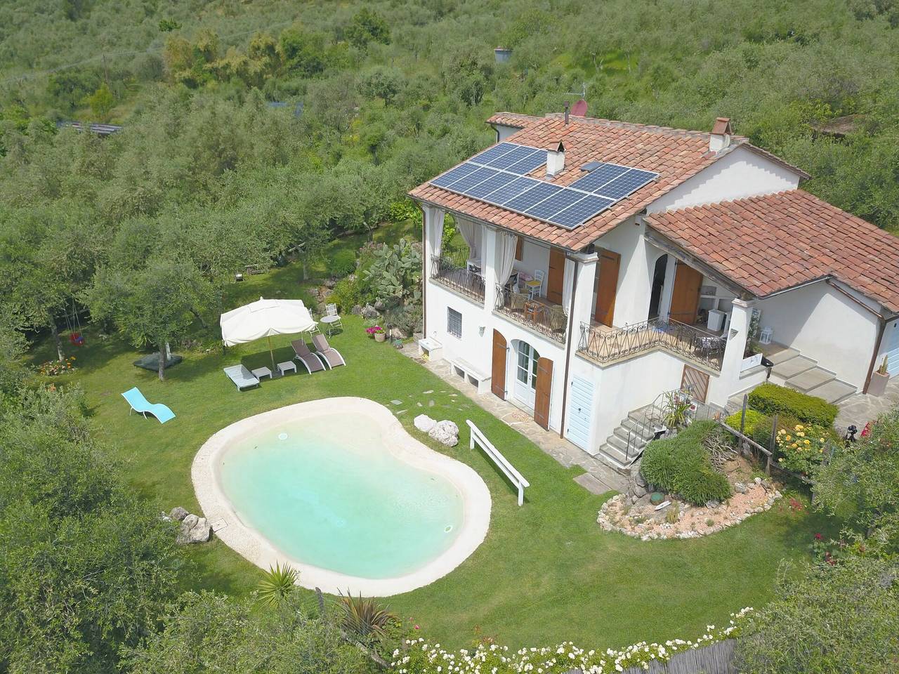 Casa Roberto in Camaiore, Italienische Riviera