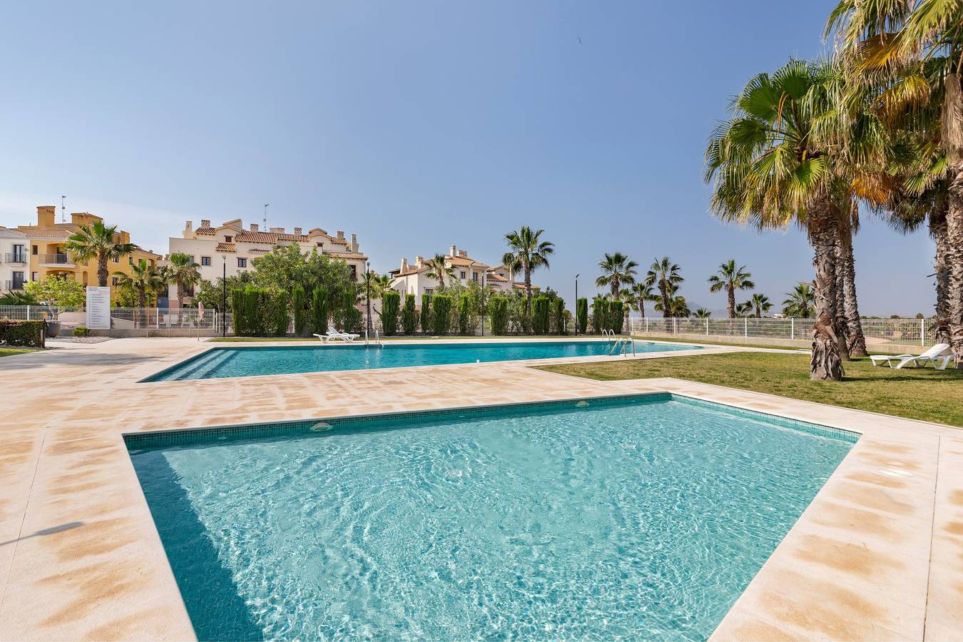 Hel leilighet, Golf Relax In Betanzos Apartment with Shared Pool, Wi-Fi, and Air Conditioning in Hacienda del alamo, Fuente Alamo de Murcia