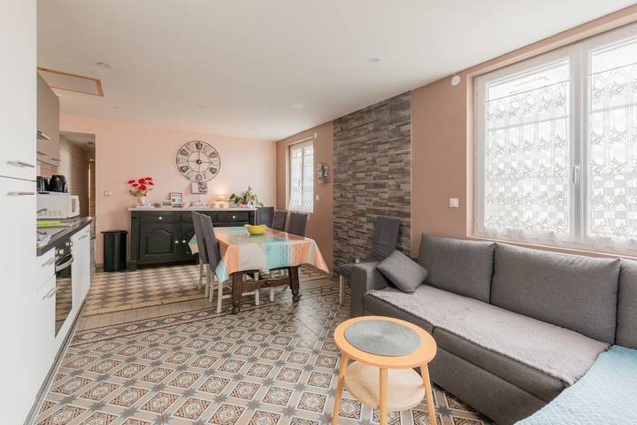 Maison de vacances 'Les Coquelicots en Baie de Somme' avec terrasse, jardin privé et Wi-Fi in Saint-Blimont, Région d'Abbeville