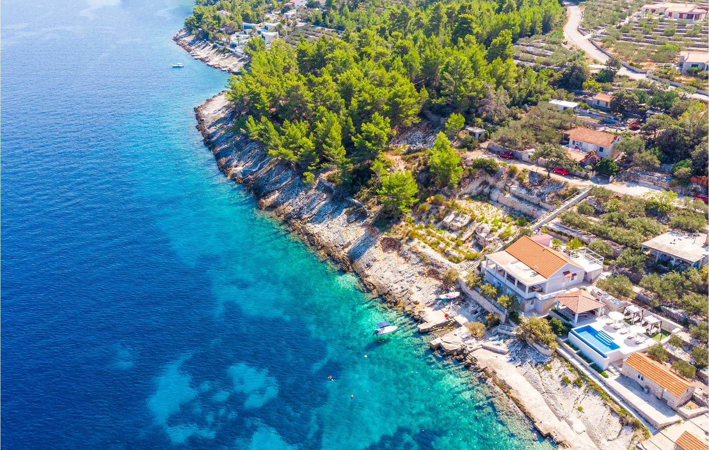 Ferienhaus für 10 Personen mit Terrasse in Blato, Korcula