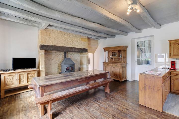 Maison de vacances « Le Talabou » avec piscine privée, terrasse et Wi-Fi in Sainte-Mondane, Quercy