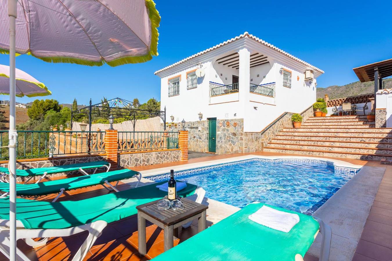 Chalet para 4 personas con balcón in Frigiliana, Costa del Sol