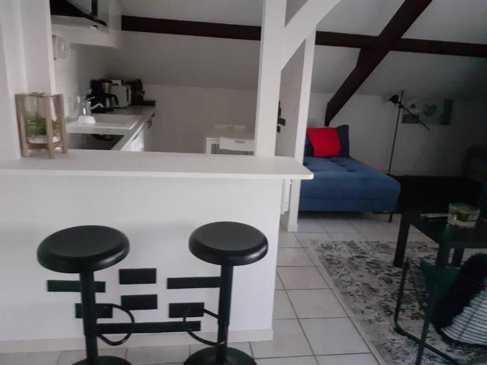 Gîte pour 4 personnes, avec vue et jardin à Chalifert