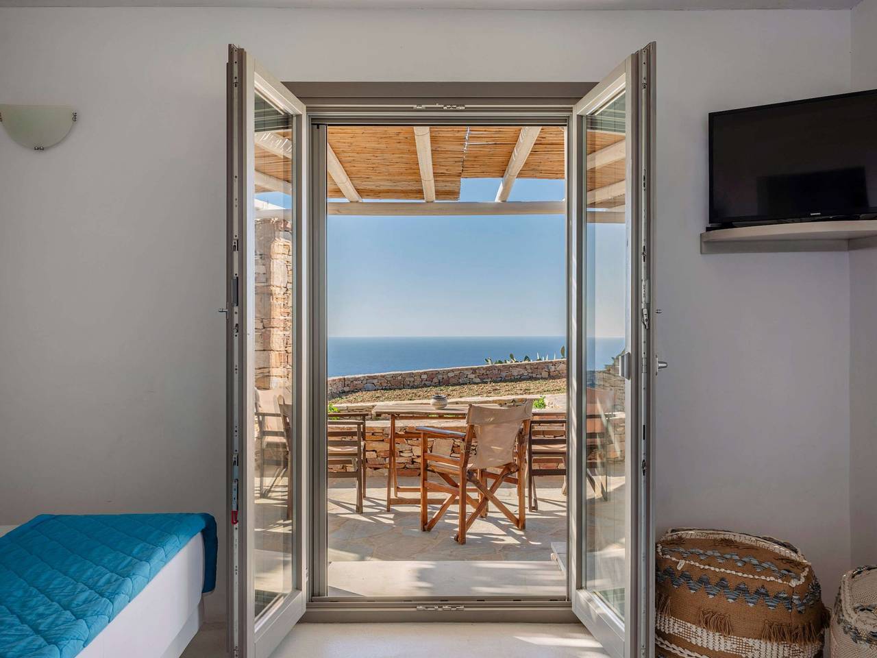 Ferienhaus für 3 Personen mit Balkon/Terrasse in Folegandros