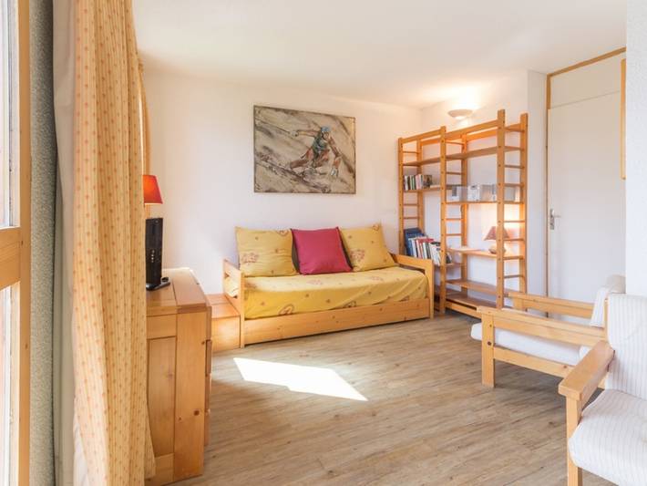 Apartamento entero, Apto. Acogedor Cerca de Pistas con Balcón y TV - Montchavin in Bellentre, La Plagne-Tarentaise