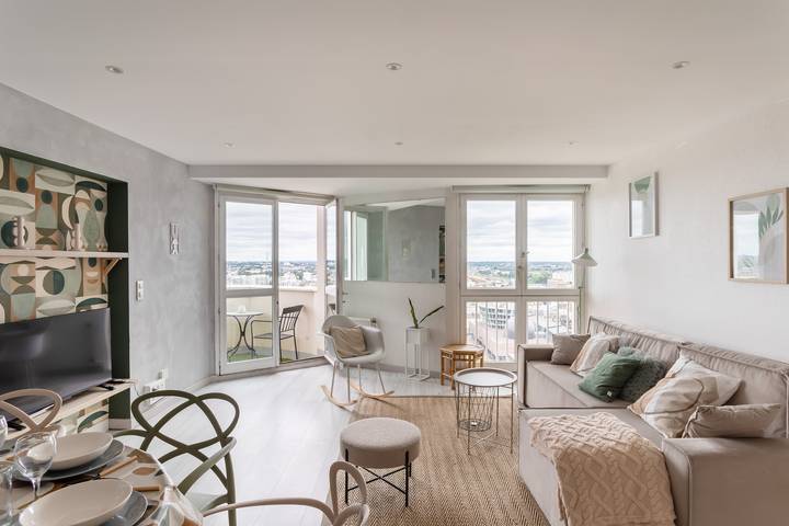 Appartement de vacances pour 8 personnes, avec Balcon dans 