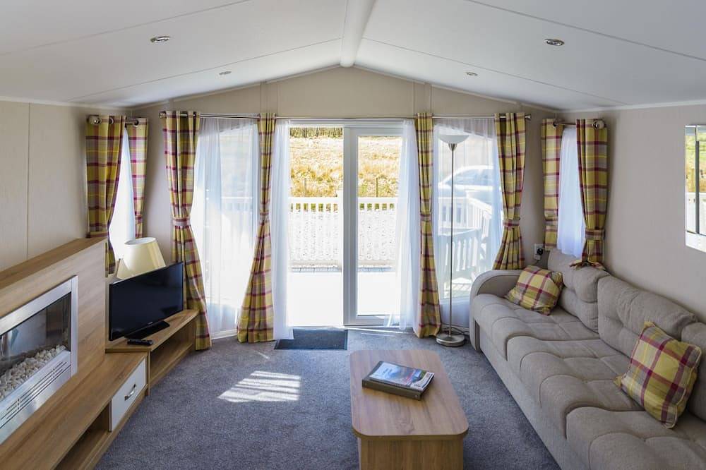 Caravan with stunning mountain views in Glencoe, Highlands
