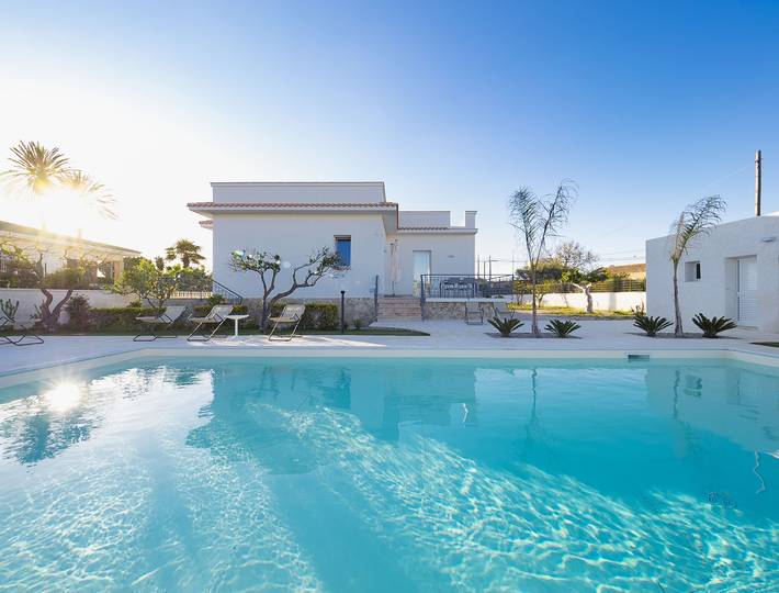 Villa con piscina per 6 persone a Marsala