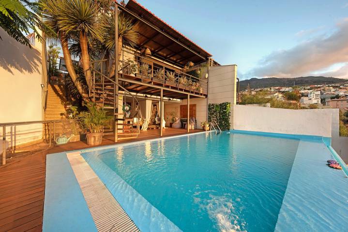 Ferienhaus für 6 Personen, mit Balkon und Garten auf Teneriffa Nord