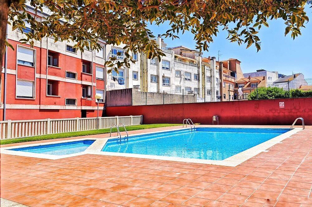 Ganze Wohnung, Disconnectaengalicia La Perla Superior, swimming pool and parking in Praia de Caneliñas (Sanxenxo), Sanxenxo