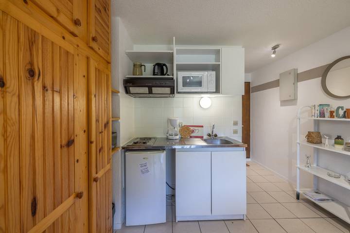 Hel studio-lejlighed, Studio 'Le Hameau Des Neiges' with Private Terrace and Garden in Station de Morillon, Grand Massif