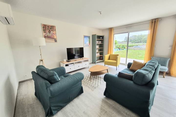 Location de vacances pour 6 personnes, avec jardin, adapté aux familles dans Omaha Beach - 4