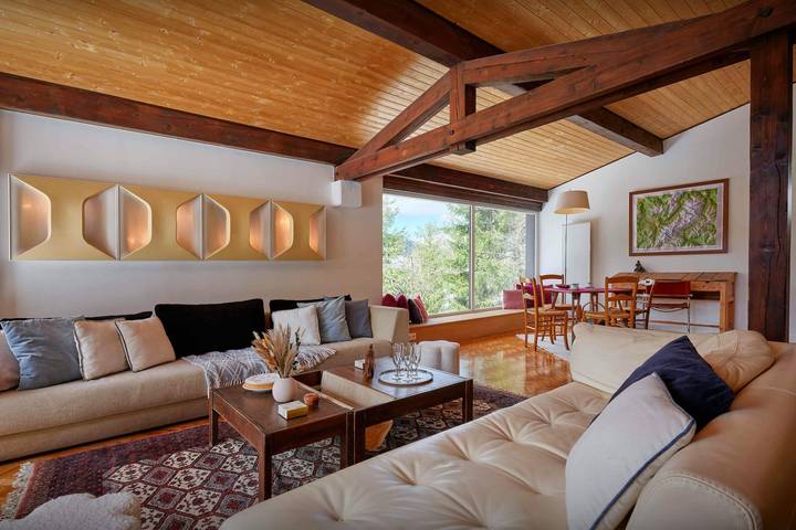 Chalet pour 15 personnes, avec Jacuzzi ainsi que Terrasse et Jardin à Les Contamines-Montjoie