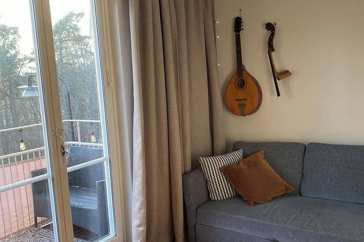 Holiday rental for 2 people, with balcony in Stockholm