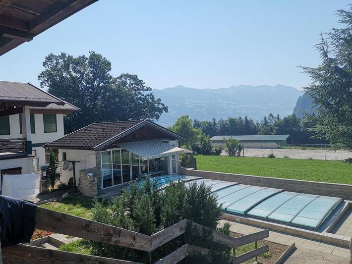 Location de vacances pour 5 personnes, avec jardin ainsi que piscine et vue, animaux acceptés à Wiesing - 2