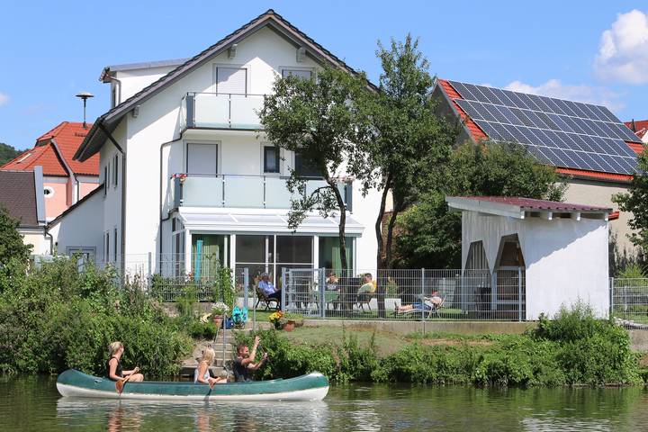 Pension für 3 Personen, mit Balkon und Balkon/Terrasse sowie Garten in Beilngries