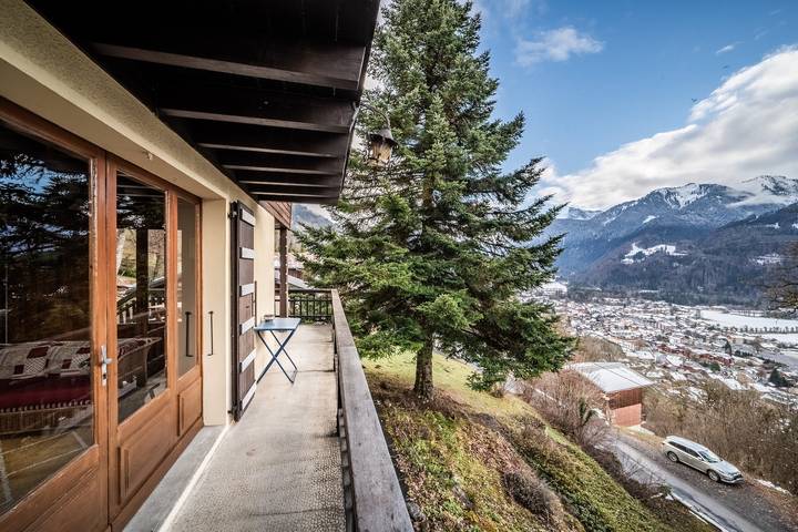 Chalet pour 6 personnes, avec Balcon et Jardin