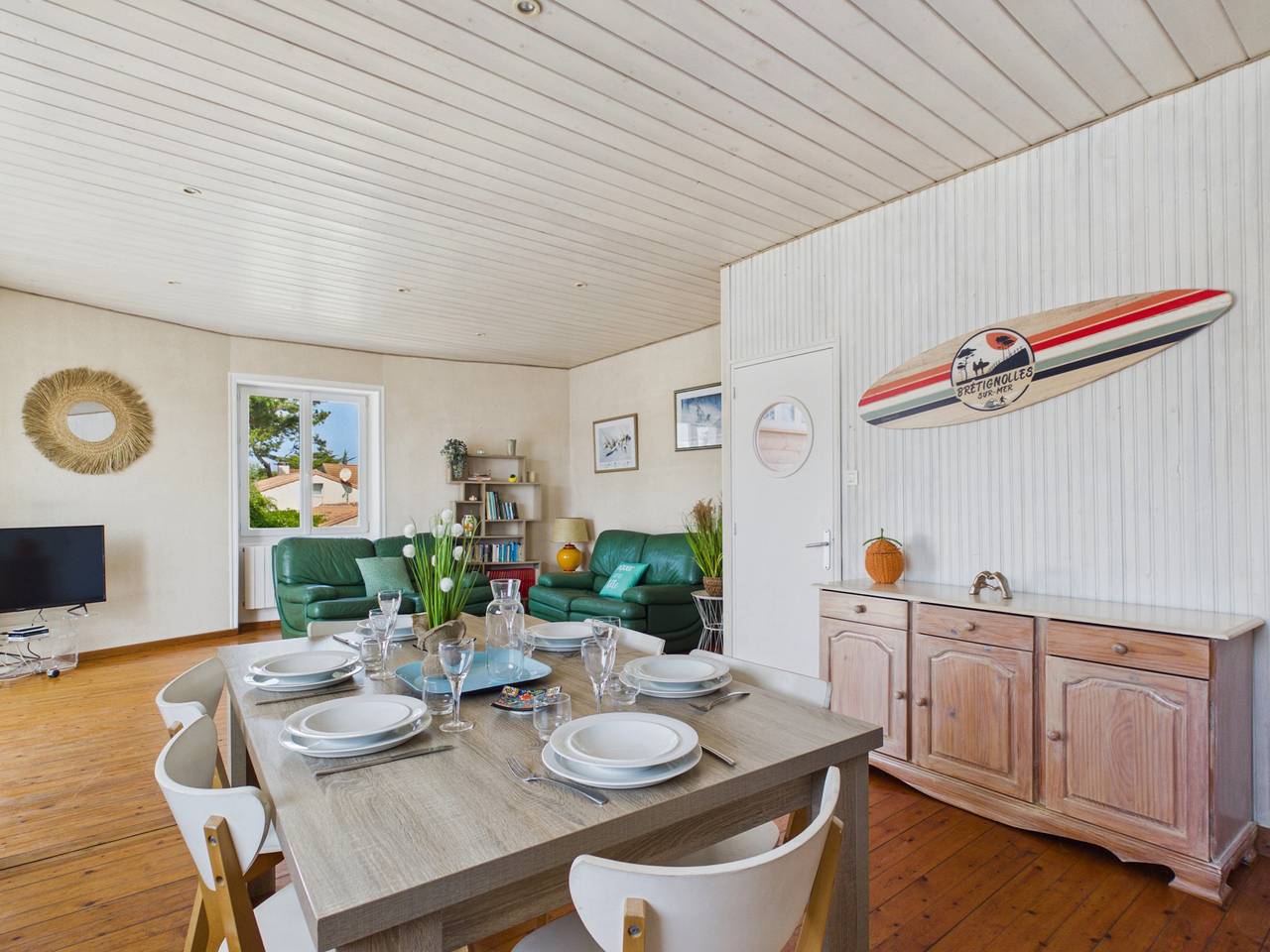 Maison pour 6 - jardin et terrasse - 300m plage in Bretignolles-sur-Mer, Vallée de la Loire