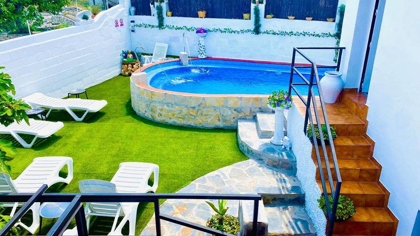 Casa rural para 6 personas, con jacuzzi además de piscina y jardín en Álora - 2