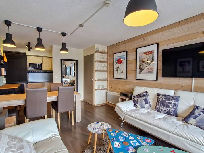 Ganze Wohnung, Geräumige Wohnung mit Parkplatz und Poolzugang in Flaine in Flaine, Arâches-la-Frasse