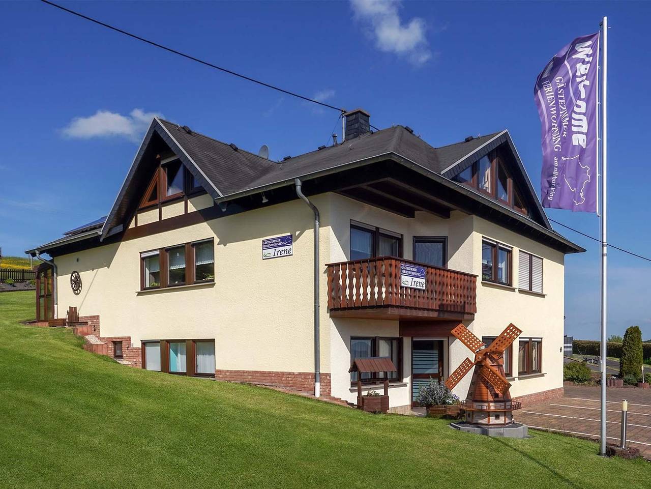 Gästezimmer u. Ferienwohnung Irene - Doppelzimmer Dusche/Wc "Grüne Hölle" in Kottenborn, Osteifel