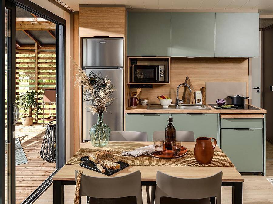 Camping Le Pas De L'ours - Chalet 5 personas - Chalet Grand Confort in Aston, Pirineos franceses