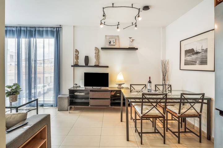 Apartamento entero, Apartamento a 100 metros de la playa con piscina in Platja Gran de Palamós (Calonge), Palamós
