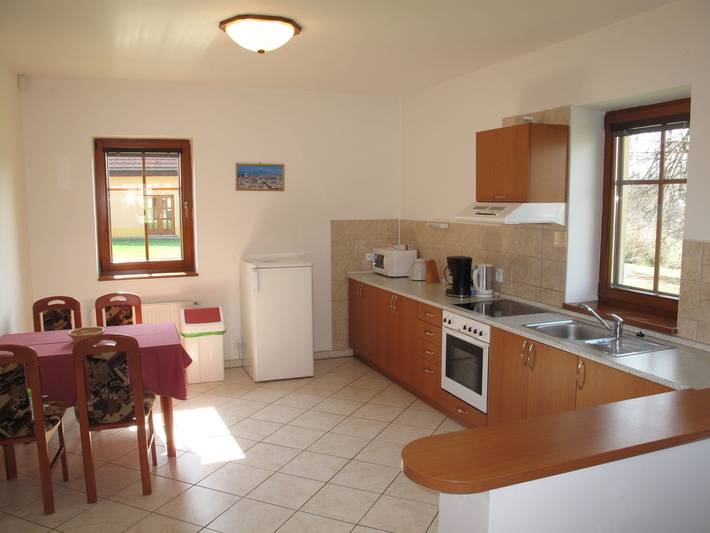 Ferienwohnung für 4 Personen, mit Garten und Ausblick sowie Terrasse, mit Haustier in der Böhmische Schweiz - 4