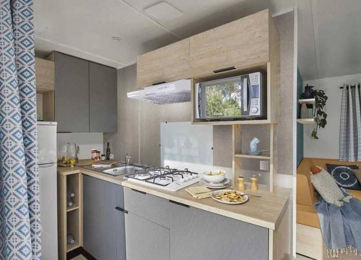 Camping voor 8 personen, met kinderzwembad in Hourtin